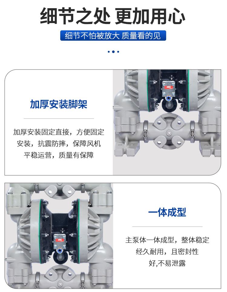 6662A3-344-C 气动隔膜泵 耐腐蚀耐酸碱化工泵价格